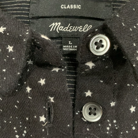 Madewell flannel star shirt - Picture 3 of 3